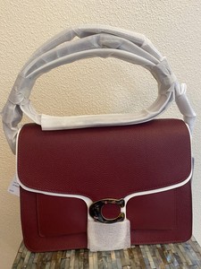 coach tabby deep red