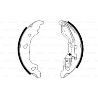 Bosch Bremsbackensatz Bremsbacken Hinten FüR Fiat Punto 188_ 188AX