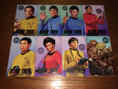 star trek coin pusher rare card Full Set of Dave & Buster's Star Trek Coin Pusher Cards with TRIBBLES!