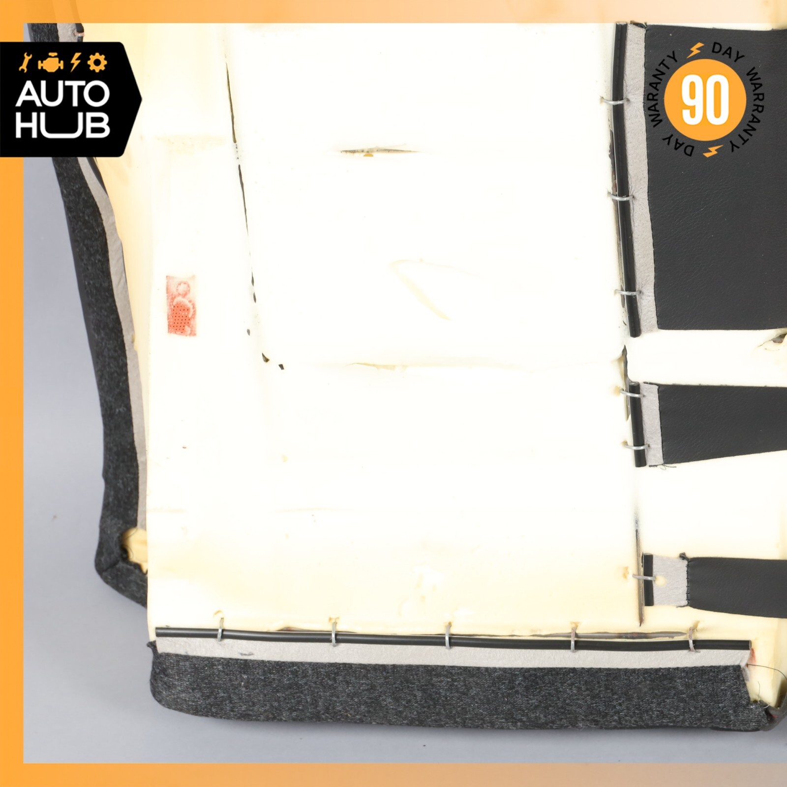 08-12 Maserati GranTurismo M145 Rear Upper Top Seat Cushion Black OEM 61k