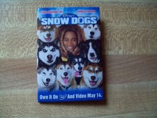 SNOW DOGS PROMOTIONAL MOVIE PIN DISNEY'S DATED  CUBA GOODLING JR.