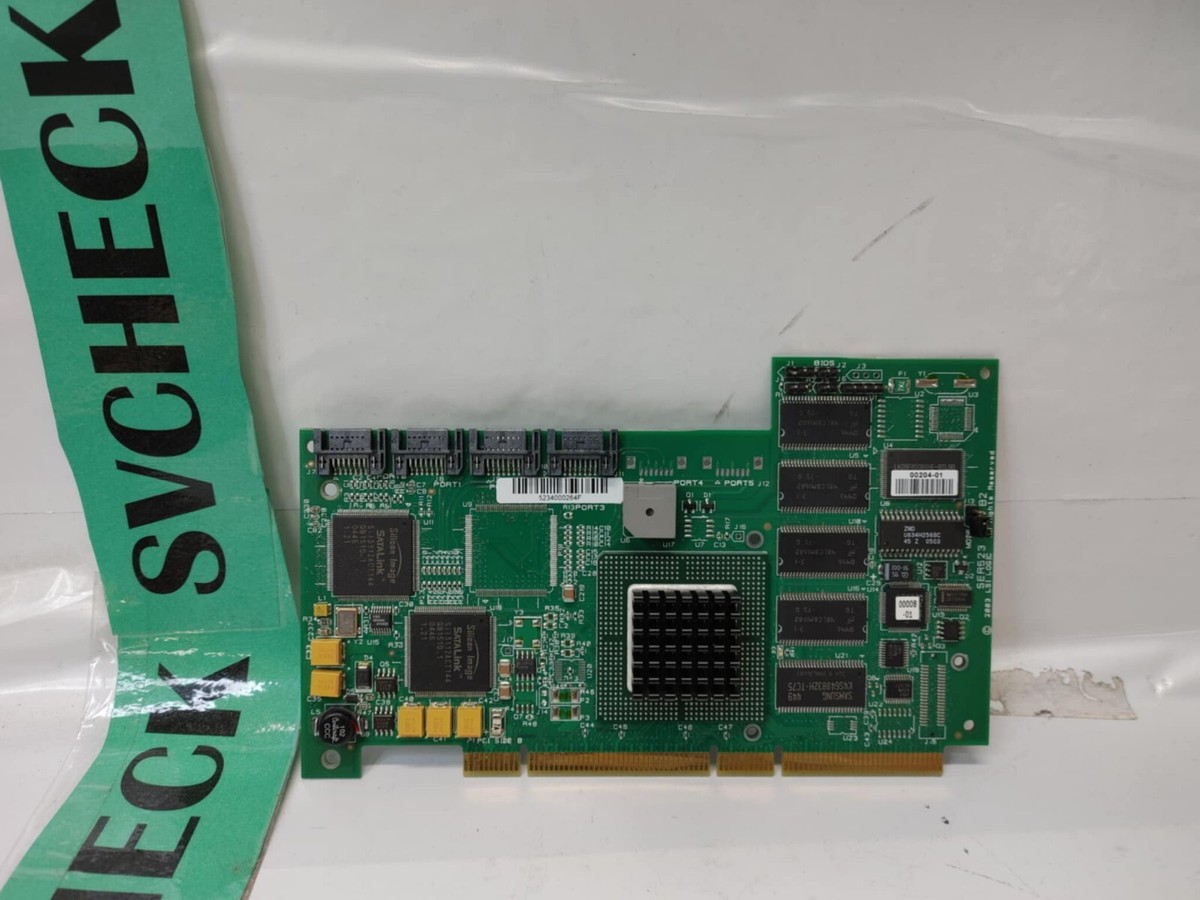 LSI LOGIC SAS3442X SCSI（SAS）カード LSI Logic SATALink SER523 Rev B2 6 Port SATA RAID Controller Pci-x