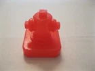 Vintage 1986 Fisher Price Little People Red Fire Hydrant #2361 #2500 #2504
