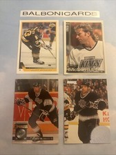 Marty McSorley 4 Card Lot Donruss Upper Deck NM+ Free Shipping!