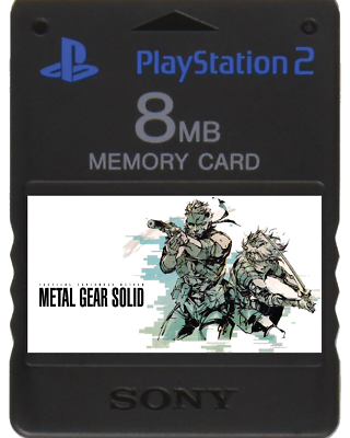 METAL GEAR SOLID 1 2 3 | MEMORY CARD SAVES | 100% Unlock! PS1 PS2