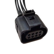 Stecker 8-polig Reparatursatz f&uuml;r VW Skoda Seat Audi 1J0973714 weiblich Kabel
