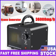 Ozone Generator Machine 36000mg/h Odor Remover Air Purifier Ionizer Ozonator