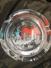 New York City Souvenir Ash Tray glass