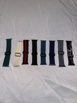 Stretchy Nylon Solo Loop Apple Watch Bands