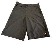 Under Armour Youth HeatGear Amphibious Hybrid Size 18 Uniform Black Shorts
