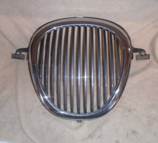 99 00 01 02 03 04 Jaguar S Type Vertical Bar Grill Grille Chrome Oem
