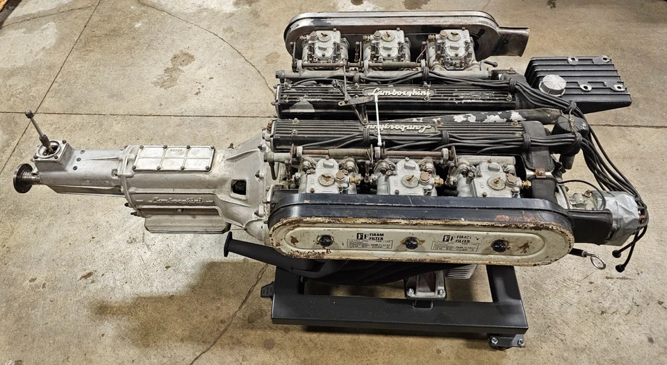 Motor y transmisión Lamborghini Espada Foto 4 de 4