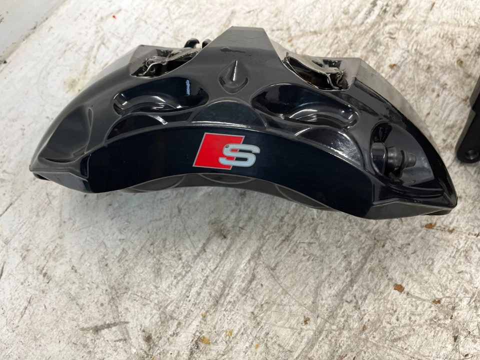 21 AUDI SQ5 Q5 80A OEM PINZAS DE FRENO DELANTERAS TRASERAS PASTILLAS PROTECTORES ANTIPOLVO ETC 18-23 Foto 4 de 4