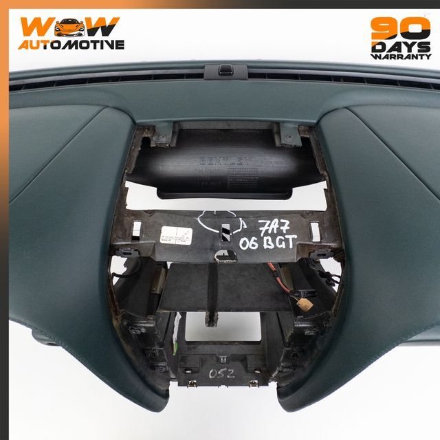 04-13 BENTLEY CONTINENTAL GT GTC DASHBOARD PANEL DASH BOARD GREEN OEM