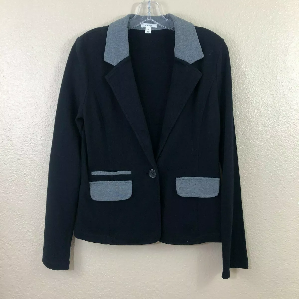 Caslon two pocket knit best sale blazer