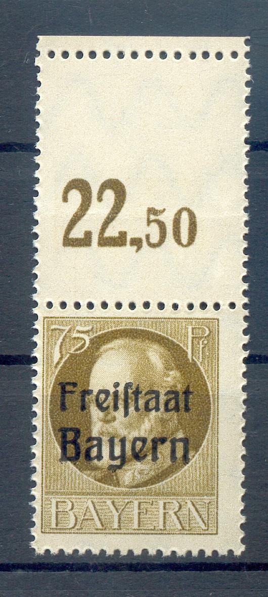 Bavaria 163A L Beautiful BLANK FIELD** MNH UNUSED (71725)