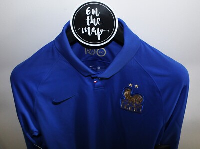 大統領オーレリア・ブルー SEC ESP-098 Nike France FFF Centennial Stadium 100th Anniversary Shirt BV1797