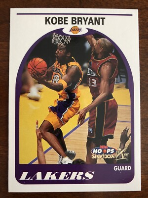 Kobe Bryant - 1999-2000 NBA Hoops Skybox Card # 150 LA Lakers Black Mamba HOF