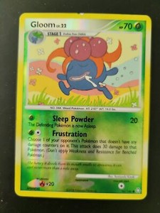Pokemon Card 2008 Legends Awakened - Gloom 96/146 Reverse Holo