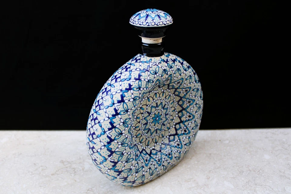 JUEGO de jarra de tequila/whisky hecha a mano, ¡regalo de Navidad! Foto 2 de 4