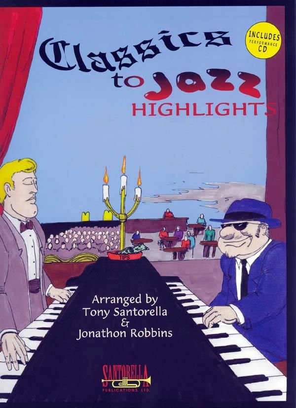Classics to Jazz Highlights Piano Book & CD - Bach Hanon Mozart Czern ------