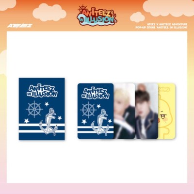 ATEEZ ANITEEZ IN ILLUSION POP-UP OFFICIAL MD RANDOM TRADING CARD