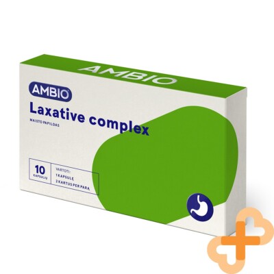 AMBIO Abführmittel Komplex 10Capsules Leber Und Intestines Gesundheit Verdauungs