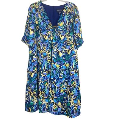 NWOT Donna Morgan Lemon Dress Size 16 W