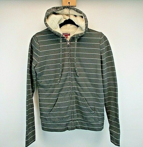 Full Zip Hoodie Sweatshirt Gray 