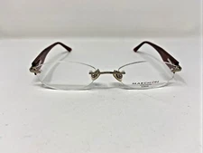 MARCHON Eyeglasses Frames AIRLOCK 2 AL800/55 057 50-18-135 Red Rimless J233