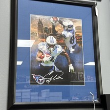 Corey Davis Autographed 10x14 Framed Photo Titans #84 