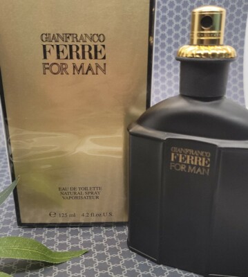 Gianfranco FERRE For Men 4.2 oz Eau De Toilette EDT Spray Rare