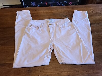 Women`s Ellen Tracy Denim Stretch Straight Leg Ankle Jeans-Light