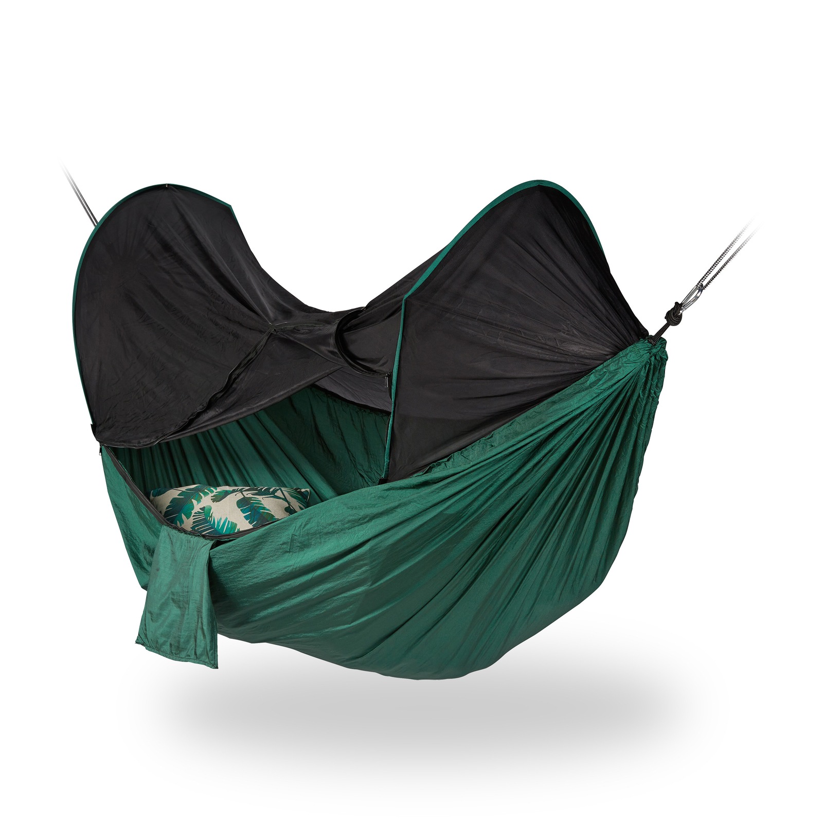 Hamaca colgante con red mosquitos Hamaca jardín Tumbona árbol Hamaca exterior