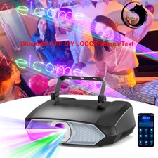 APP DIY Full Color 3D Animation DJ Laser Projector Light Show DMX Stage Party