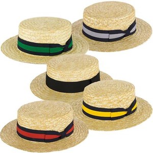 straw boater hats for sale