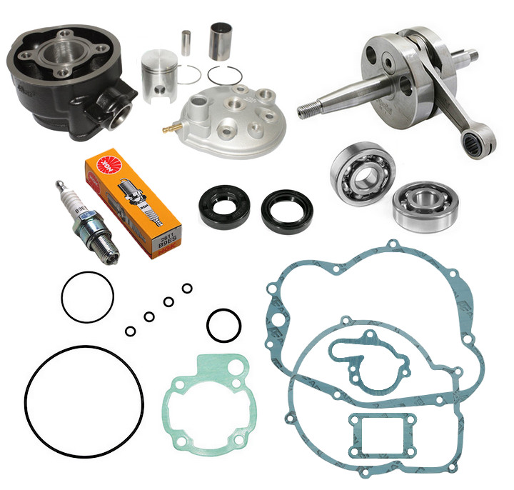 Pack moteur Polini AM6 kit cylindre performance pour Beta RR et Rieju MRT