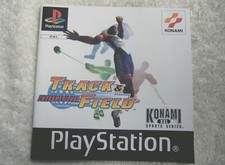79995 Instruction Booklet - International Track & Field - Sony PS1 Playstati