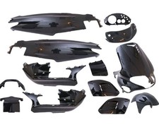 Fairing Kit Black 15pc Compatible for Gilera Runner Replacement Scooter Set