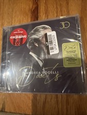 Andrea Bocelli DUETS 2 Disc CD Target EXCLUSIVE with 2 BONUS SONGS