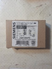 SIEMENS #QA120AFC 1P-20A, (AFCI) ARC FAULT  CIRCUIT BREAKER/FREE SHIPPING