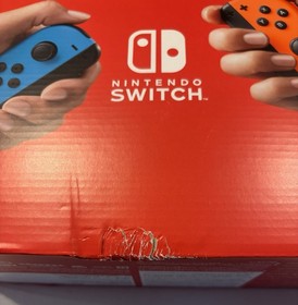 Nintendo Switch Neon Blue and Neon Red Joy-Con HAC-001 Japanese Version