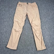 Kuhl Beige Khaki Renegade Classic Fit Hiking Chino Pants Men's Size 30x31*