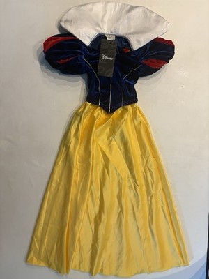 NEW Disney Store Snow White Girl s XS (Ages 6-7) Costume Dress