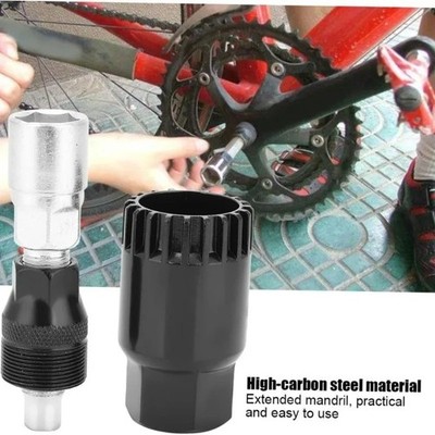 Bicycle crank puller tool for square taper & ISIS crank arm puller -