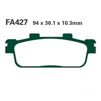 Bremsbelag BremsbeläGe EBC SFA427HH Hinten FüR SYM HD 200 DD I Evo Bj. 2008-2010