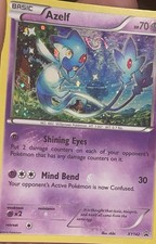 HD GALAXY SWIRL 🌀 Azelf XY142 Black Star Promo Cosmos Holo BLEED ERROR 🩸✨ on eBay
