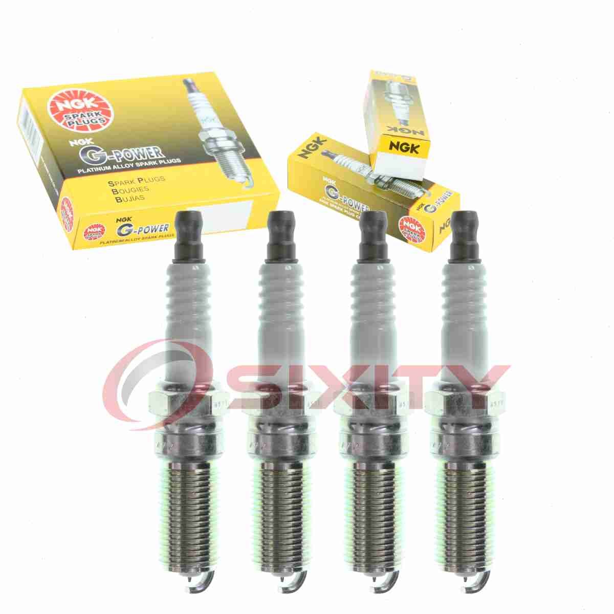 4 pc NGK G-Power Spark Plugs for 2019-2020 Chevrolet Blazer 2.5L L4 Ignition cw