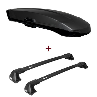 Dachbox Thule Vector L + Dachträger Thule für Honda CR-V IV Typ RM set