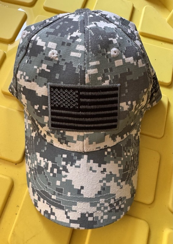 Voodoo Tactical Digital Camouflage Ball Cap One Size Gray Beige Black